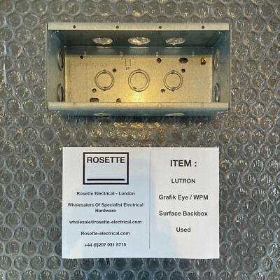 Lutron - Flush In Wall Back Box 241400 - für Grafik Eye's / WPMs etc..