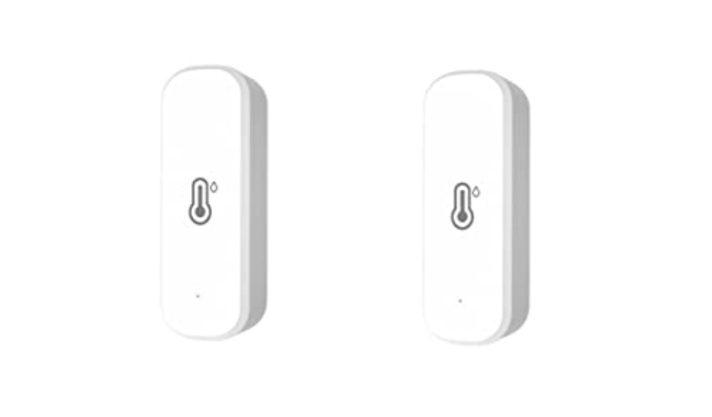 2 Pezzi Sensore Termometro Igrometro Tuya Zigbee - Sicurezza Bambini