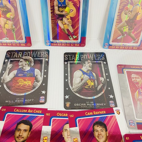 2025 AFL Brisbane Lions Teamcoach Bundle Blue Parallel, Star Powers, Scanlen - Picture 5 of 8
