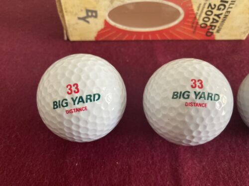 Brand NEW Vintage 3 White KODAK Logo GOLF BALLS Big Yard 33 Distance Collectible - Picture 11 of 12