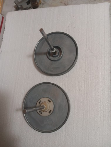 Akai GX-77 Flywheel  Left & Right Supply With Capstan Gear &  Shaft Holder