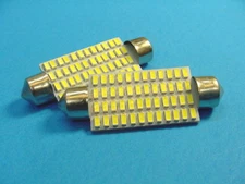 2 Super White Interior Courtesy Sail Panel LED Lights 65-95 Buick Caddy Olds GMC