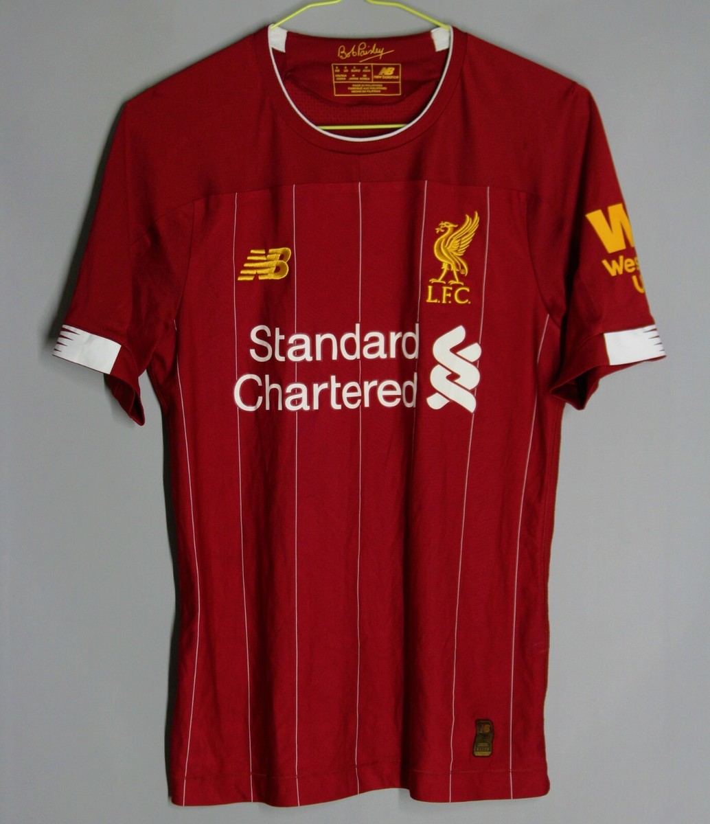 LIVERPOOL FC ANFIELD 2019 2020 FOOTBALL SHIRT JERSEY PLAYER ISSUE