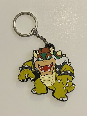 Bowser Super Mario Bros PVC Schlüsselanhänger Keychain Sega Anime Spiel Anhänger UK Mario Kart