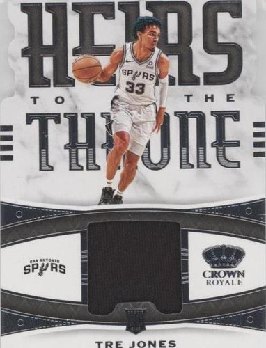 2020-21 Prizm Fast Break Rookie Autograph Tre Jones RC Auto PSA 10