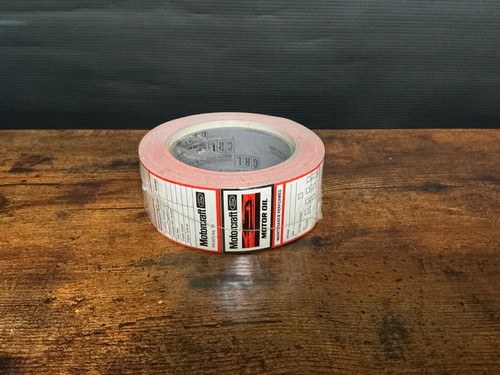 NEW Vintage roll of 250 Aug '84 Ford Motorcraft Oil Change Maintenance Stickers