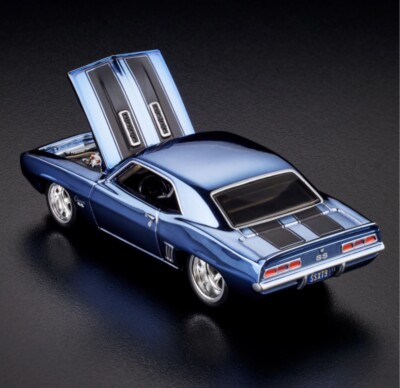 ミニカー Hotwheels RLC Camaro SS 2024 RLC Hot Wheels Collectors 1969 Chevy Camaro Pink SS In