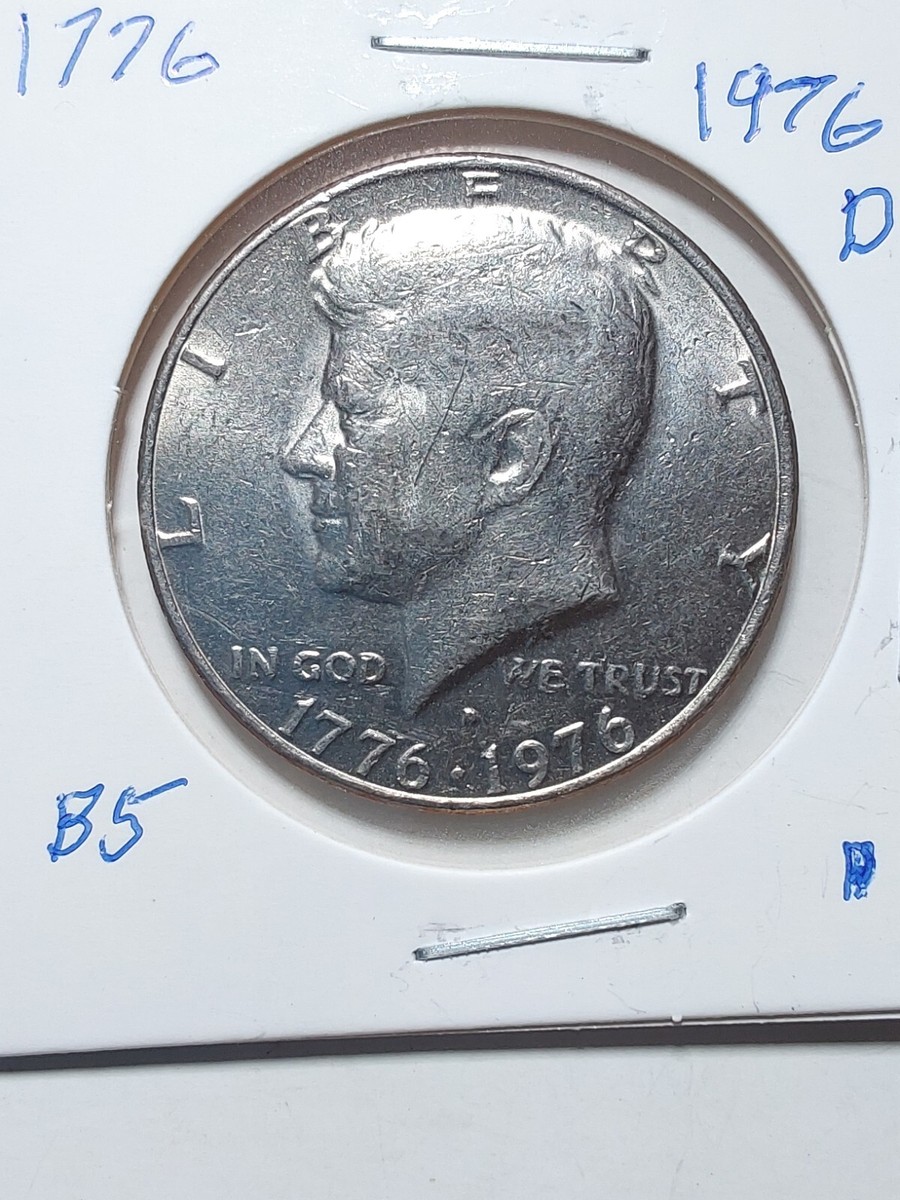 アメリカ合衆国 1776-1976年記念エラー  アメリカ合衆国 1776-1976年記念エラー 1776-1976 D Bicentennial Half