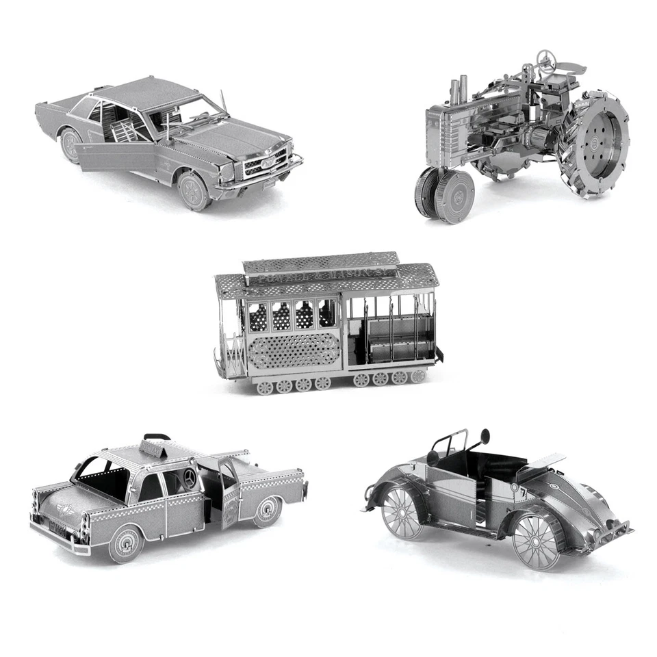 ZOYO 3D Laser Metall Puzzle - Automobile, Fahrzeuge, Konstruktionsspielzeug, Bausatz