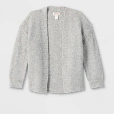 Cat & Jack - Toddler Girl&rsquo;s Soft Cardigan Sweater Size 18M - Gray RN17730 READ