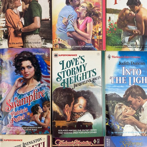 Harlequin Romance Books Lot of 9 Vintage Paperbacks Superromance 1980’s