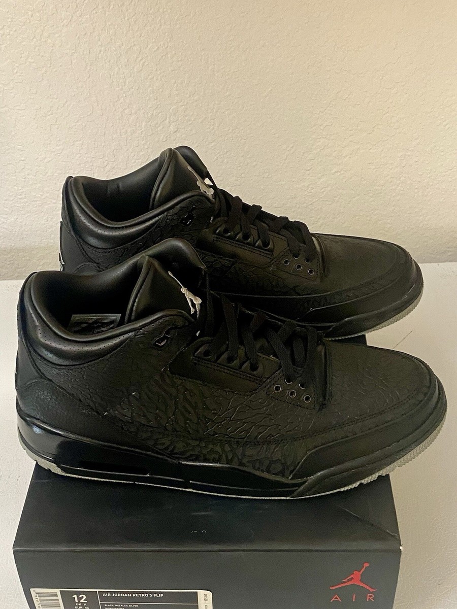 jordan black flip 3