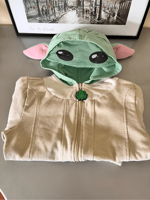 Grogu Zip Baby Yoda Zip Up Hoodie Star Wars Hat Star Wars