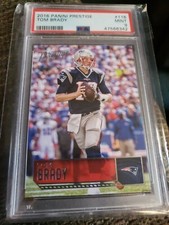 Tom Brady 2016 Prestige PSA 9 Mint #116 Patriots Buccaneers