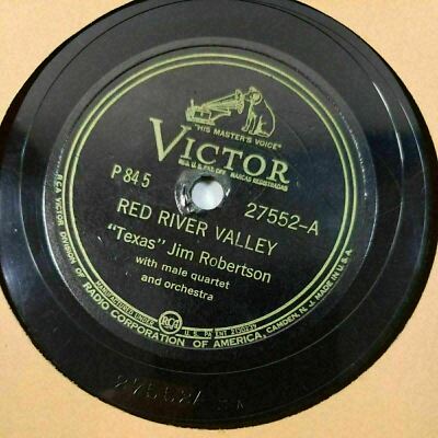 ''Texas'' Jim Robertson - Country 78 - Red River Valley / The Border Affair V+/V+
