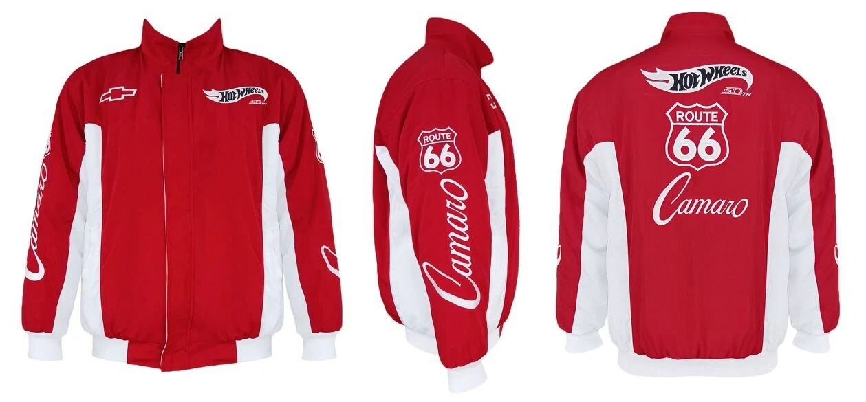 Camaro Hot Wheels Motorsport Racing Fan Jacket S-6XL