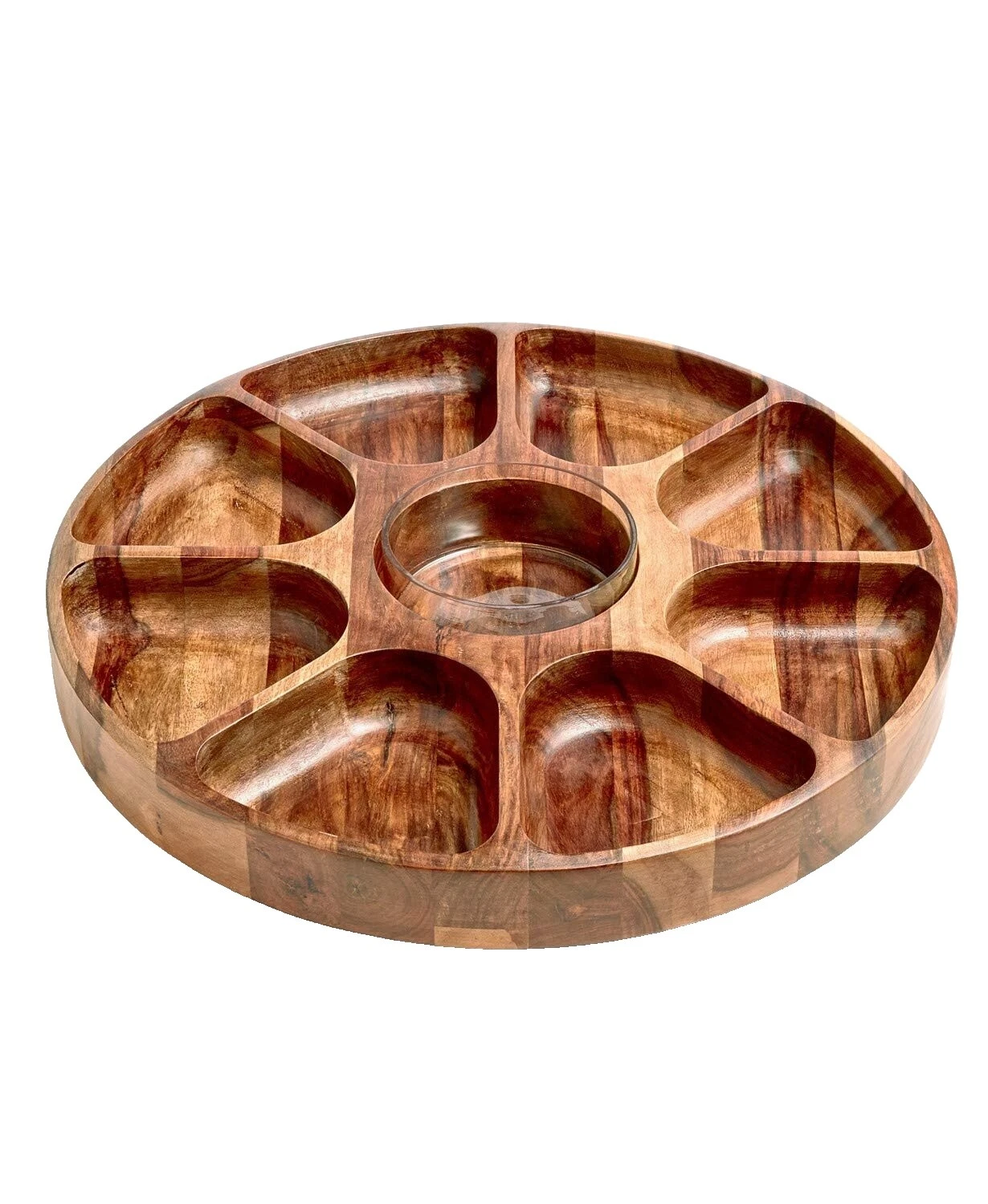 Glass Lazy Susan Platters