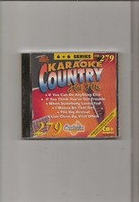 KARAOKE CHARTBUSTER CD G COUNTRY HOT HITS 6 6 VOL. 279 20279