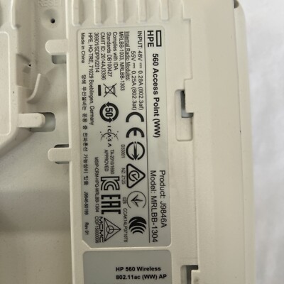 HP PROCURVE MSM560 Access Point (WW) HP J9846A HP E-MSM560 Dual Radio - Foto 5