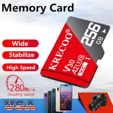 Micro SD Card 128GB 256GB 1TB Ultra Class 10 SDXC SDHC Memory Card Wholesale Lot