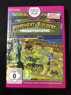 Monument Builder - Freiheitsstatue PC Windows XP/Vista/7 Zustand Sehr gut @G03
