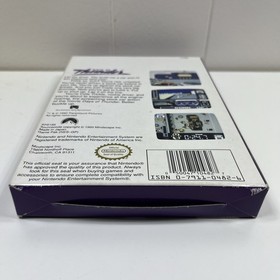 NES Nintendo Days of Thunder Caja, Manual, Cartucho de Juego