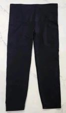 Assets By SPANX Red Hot Label Size Small Black Leggings Shapewear Cropped