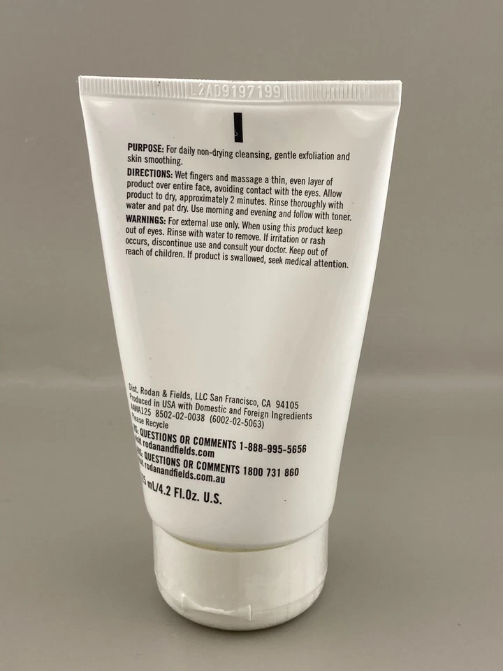 Rodan + Fields Redefine Step 1 Daily Cleansing Mask New Sealed Tube 4.2 Fl oz. - Image 2 of 2