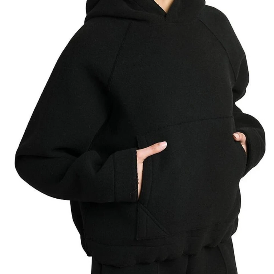 NUEVO CON ETIQUETAS $1290 ARMARIUM MABEL BOXY LANA SUDADERA CON CAPUCHA de gran tamaño talla 38 S-M (4-6) Foto 2 de 4