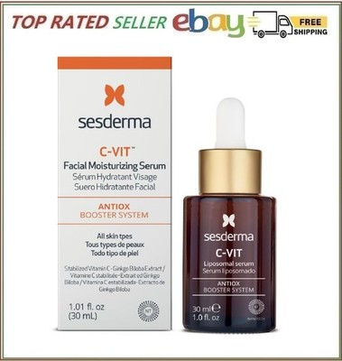 Sesderma C-VIT Radiance Serum with Vitamin C, Brightens, Hydrates  Fights Si...