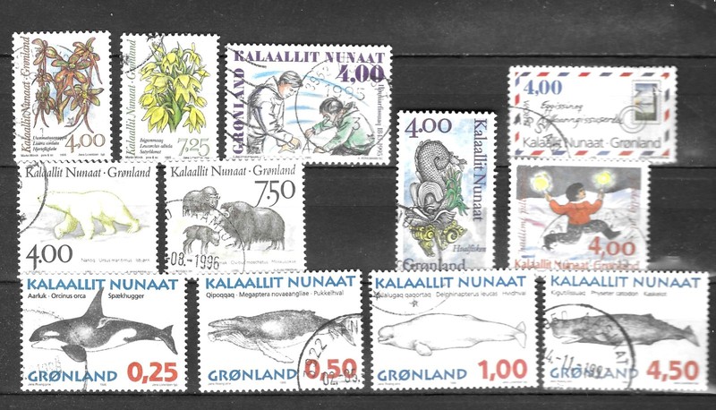 Greenland - 12 diff used 1995-6