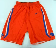 Boise State Broncos Team Issued Orange Nike Basketball Shorts Size M 713820S