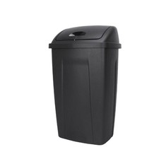 Mainstays Kitchen Trash Can,13 Gallon Plastic Garbage Bin with Swing Top Lid