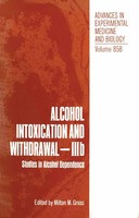 Milton M. Gross | Alcohol Intoxication And Withdrawal - Iiib | Taschenbuch