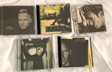 Sting CD lot of 5: brand new day, fields of gold, mercury falling, sacred love+