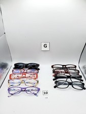 mixed lot of 9 1.75 Eyeglasses plastic metal