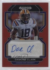 2023 Panini Prizm Draft Picks 2022 Update Red /199 Damone Clark #RA-DCL Auto we5