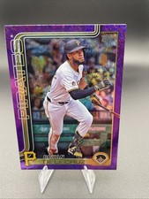 2025 Topps Series 1 - Bryan De La Cruz #333 Purple Holofoil /250