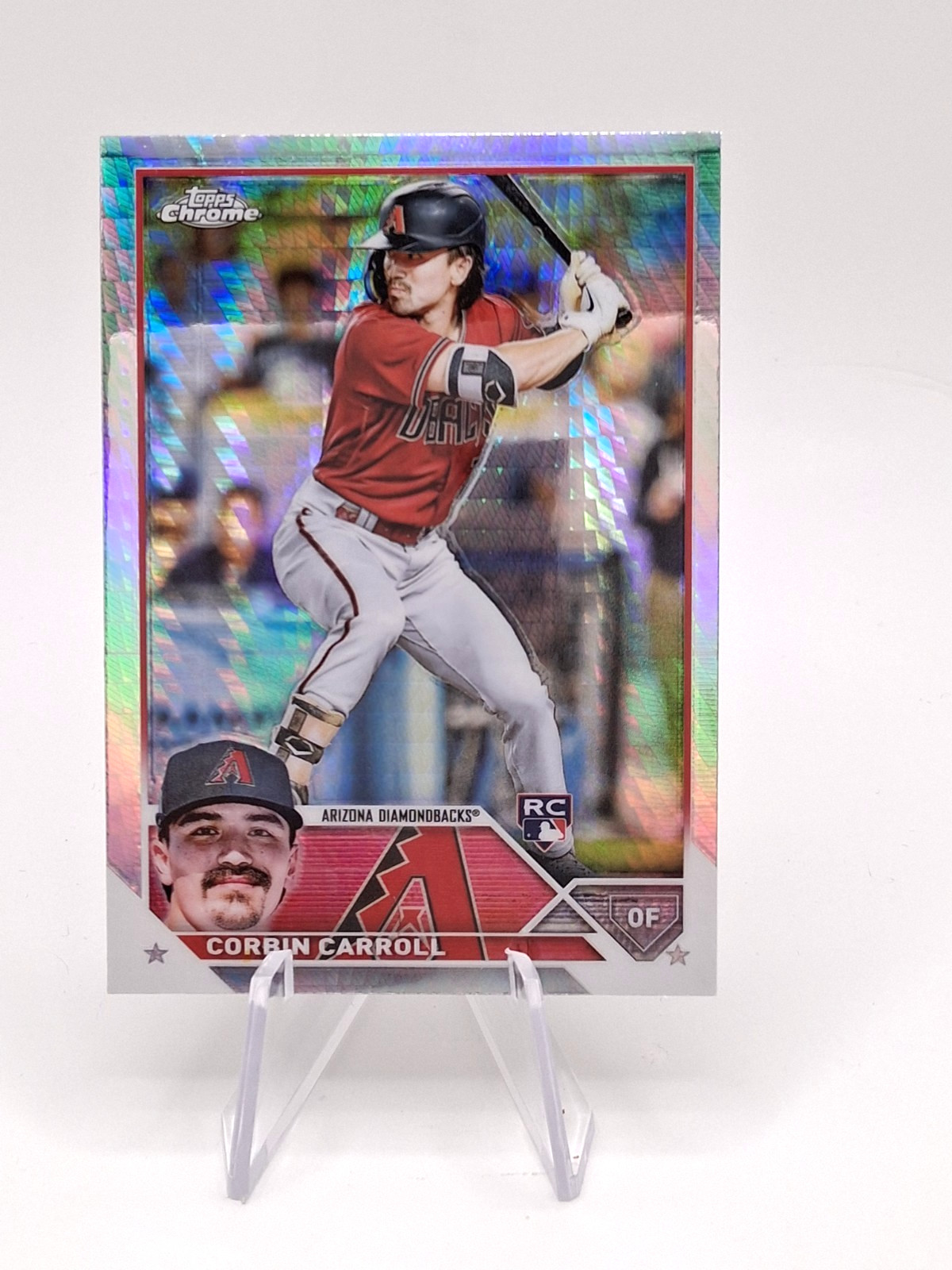2023 Topps Chrome Prism Refractor #95 Corbin Carroll RC
