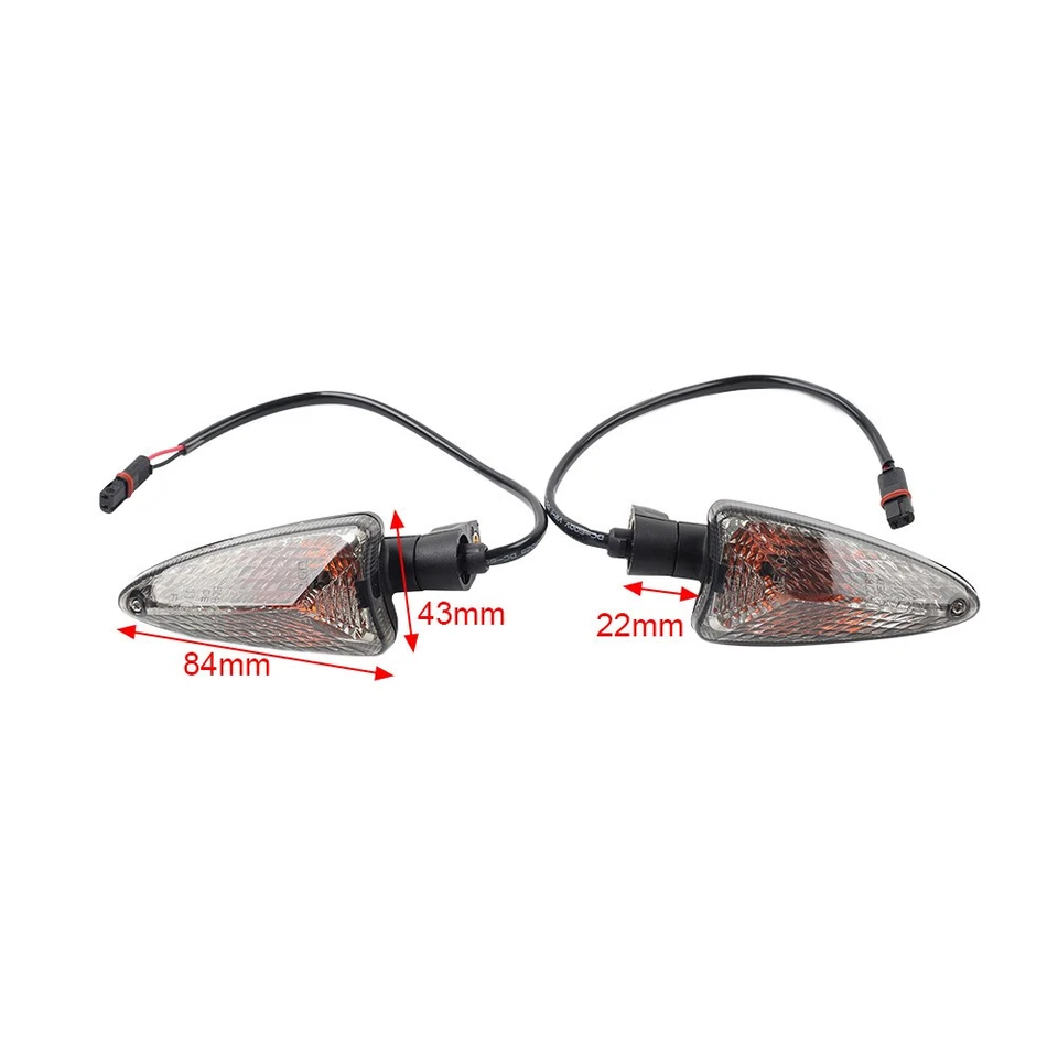 Front/Rear Turn Signal Indicator for BMW F800GS F700GS F650GS S1000RR R1200GS — 第 2/4 张图片