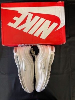 NEW 2017 Nike Air Max 97 Triple White Wolf Grey Size 11