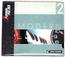 Sonic Foundry Orchestral 2 Loops For Acid Sample/Sound Library/Sampling CD
