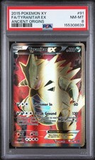 2015 POKEMON XY ANCIENT ORIGINS #91 FULL ART/TYRANITAR EX PSA 8 on eBay