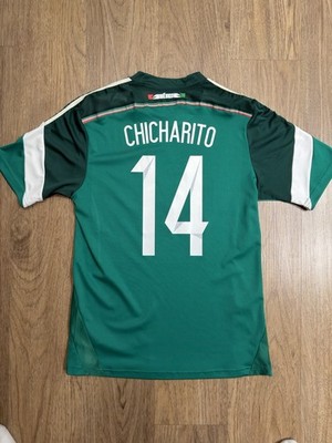 Adidas Mexico Chicharito Jersey #14 FIFA World Cup 2014 Player