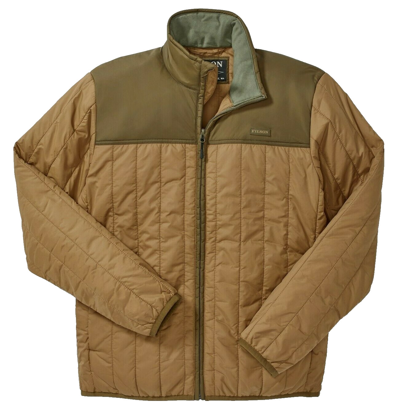 Primaloft Gold Dark Tan Khaki Packable Men's Xs Nwt