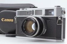 Meter works MINT w/ Case Canon Model 7 Rangefinder L39 50mm f1.8 From JAPAN