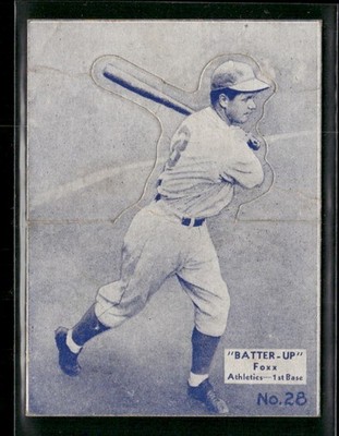 1934 BATTER-UP JIMMIE FOXX #28 (SEE SCANS)