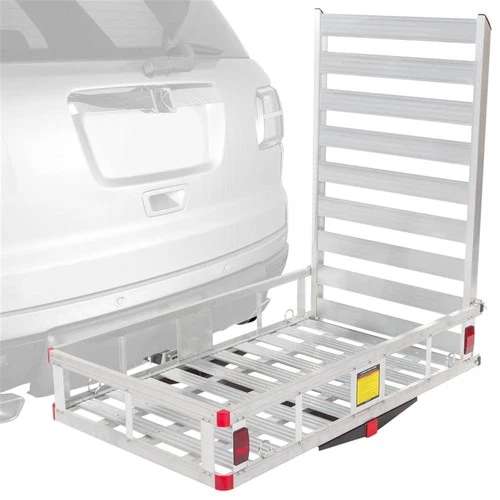 Wheelchair Scooter Carrier with Ramp for Car Truck SUV, 2" Hitch, 500 lb. Capac