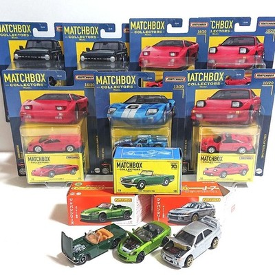 Matchbox S2000 MR2 Lan Evo GT40 Diablo Bronco