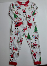 Pottery Barn Kids Christmas Holiday Pajamas 3T 2 Piece